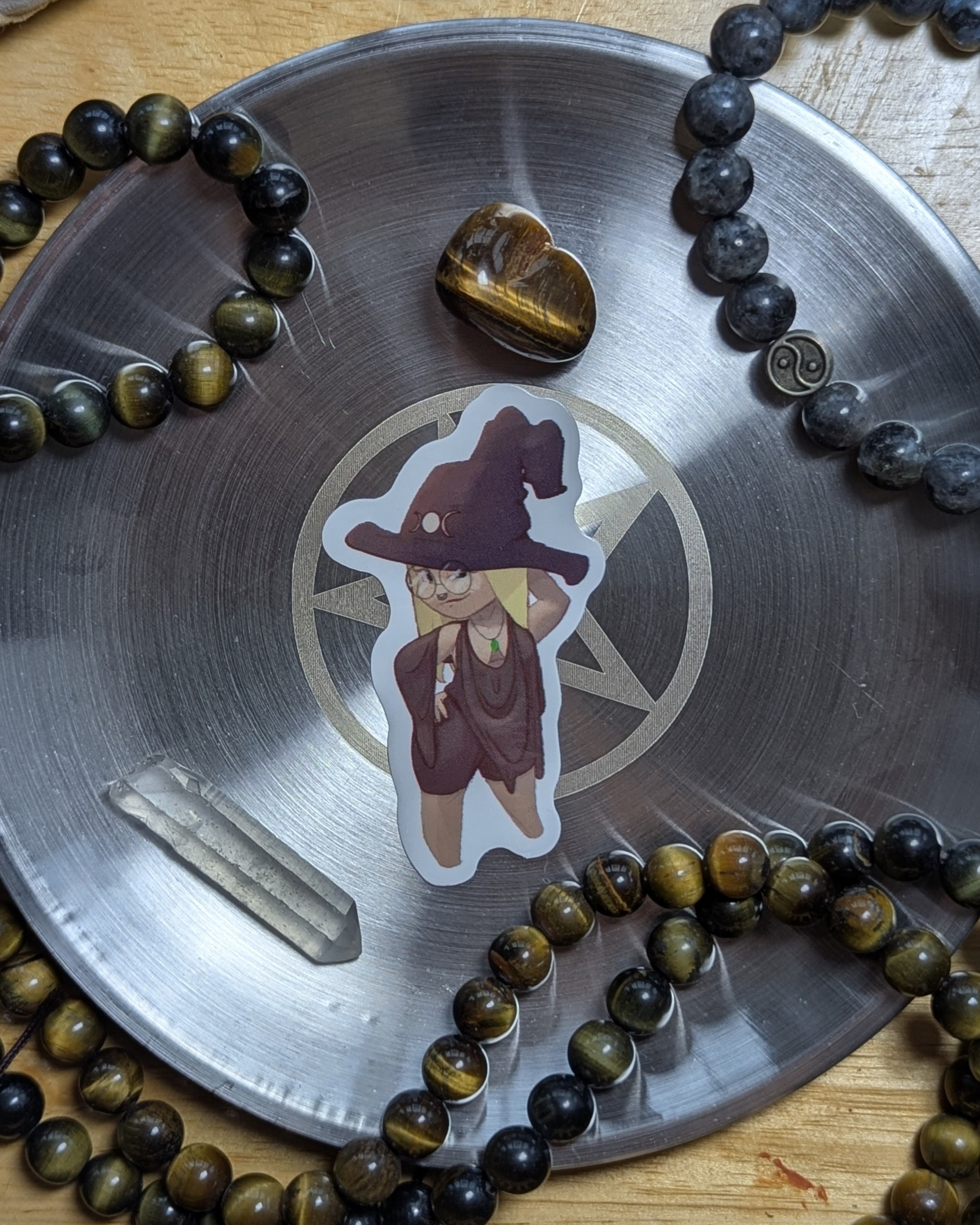 Cute little Witch| Kawaii Magic Aesthetic Sticker