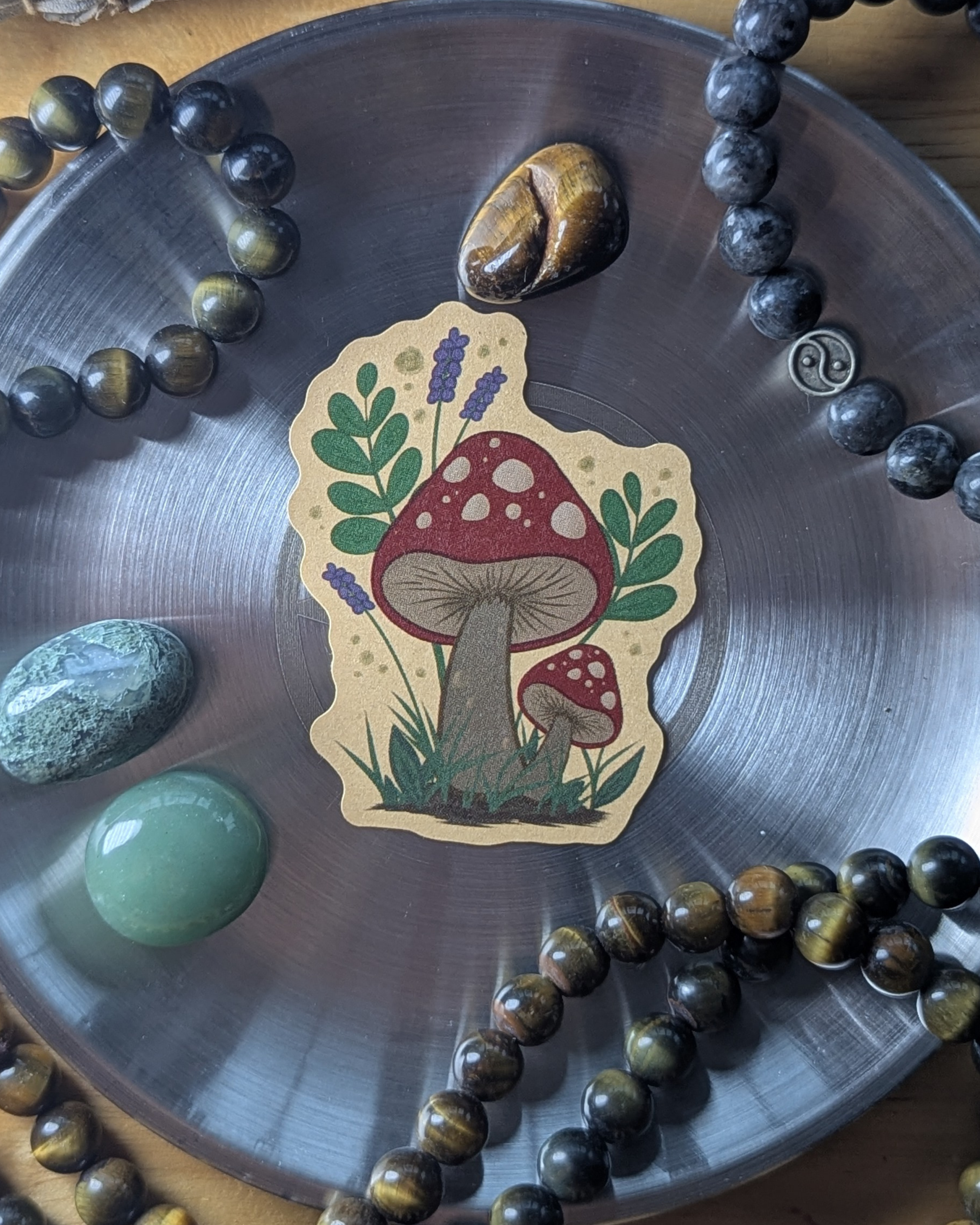 Cottagecore Mushroom Sticker
