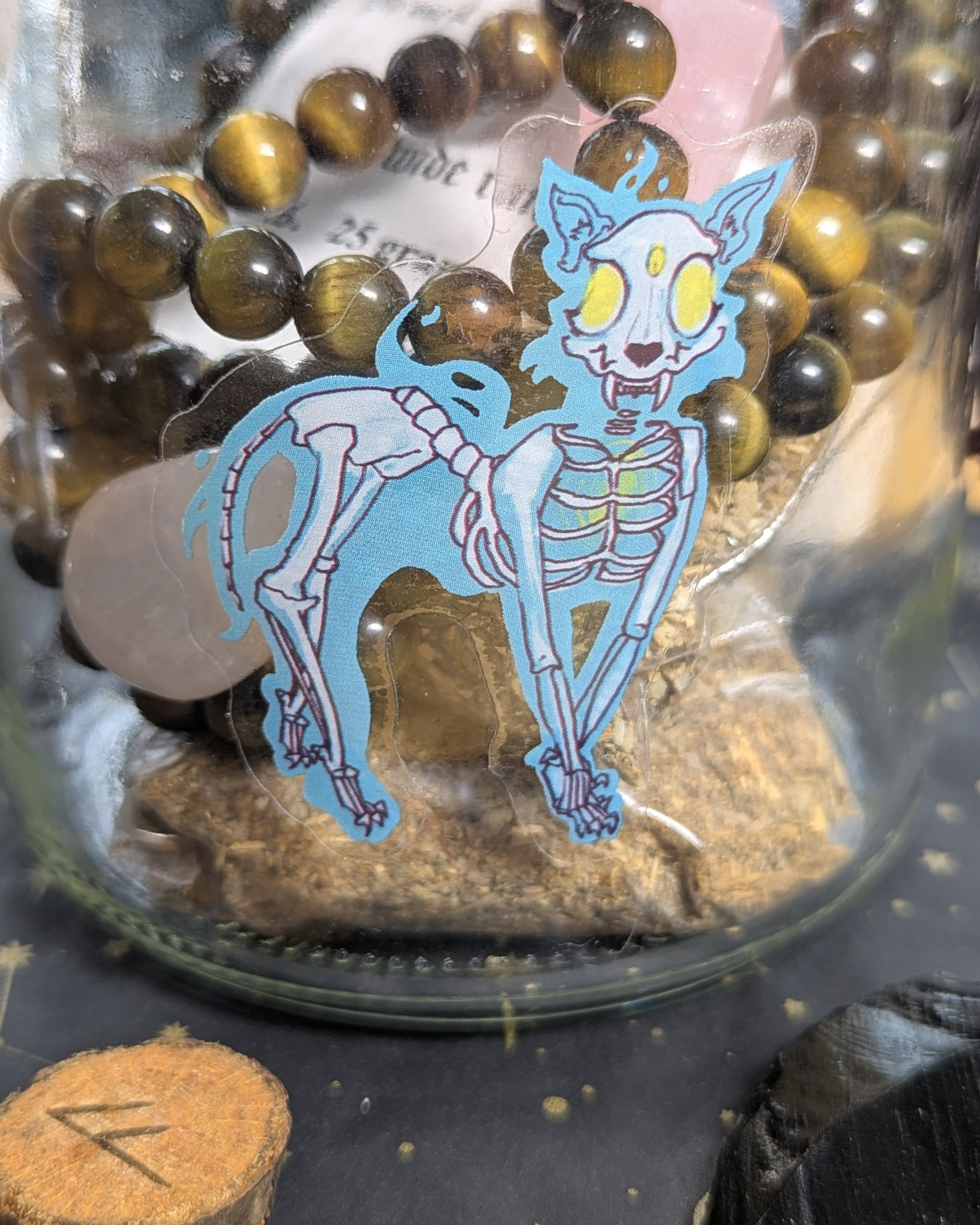 Spooky and Adorable Ghost Cat Sticker